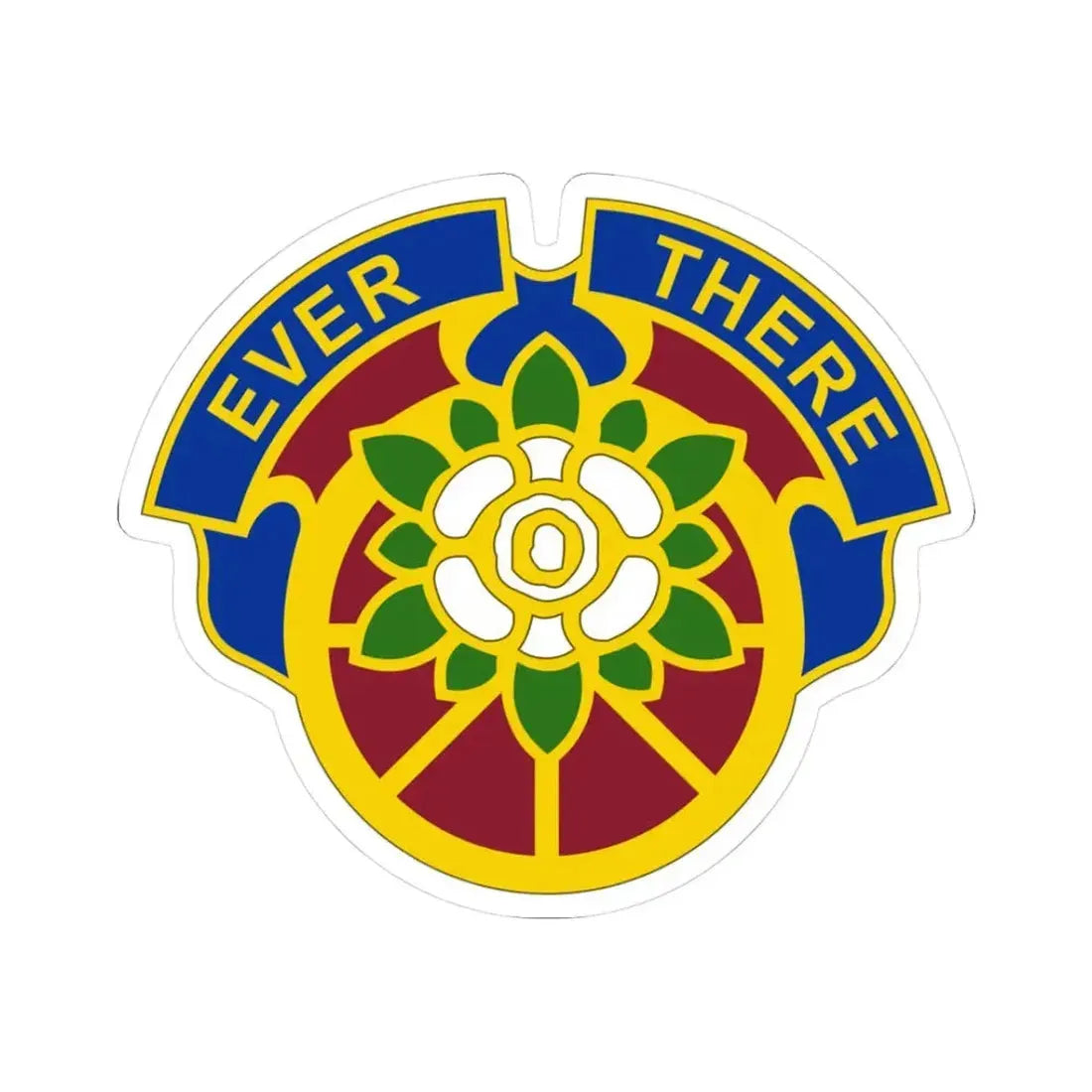 184 Sustainment Command 2 (U.S. Army) STICKER Vinyl Kiss-Cut Decal 3 Inch White - The Sticker Space