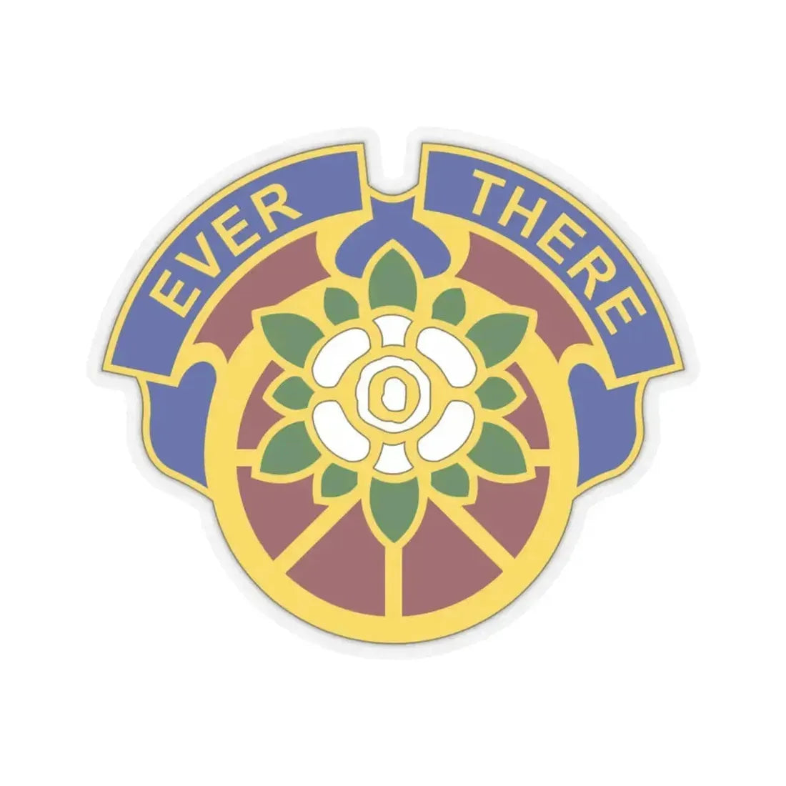 184 Sustainment Command 2 (U.S. Army) STICKER Vinyl Kiss-Cut Decal 4 Inch Transparent - The Sticker Space