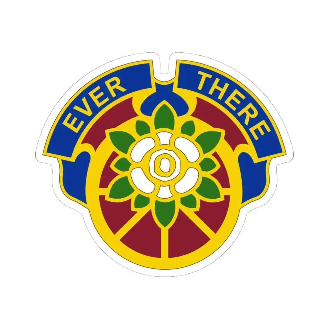 184 Sustainment Command 2 (U.S. Army) STICKER Vinyl Kiss-Cut Decal 4 Inch White - The Sticker Space