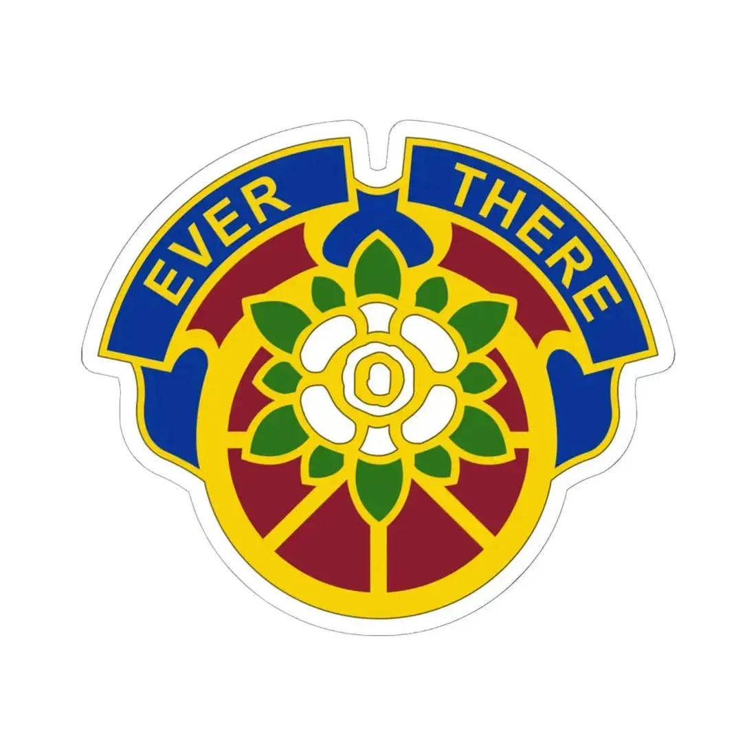 184 Sustainment Command 2 (U.S. Army) STICKER Vinyl Kiss-Cut Decal 6 Inch White - The Sticker Space