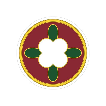 184 Sustainment Command 3 (U.S. Army) REVERSE PRINT Transparent Die-Cut STICKER 3 Inch Die-Cut Transparent - The Sticker Space