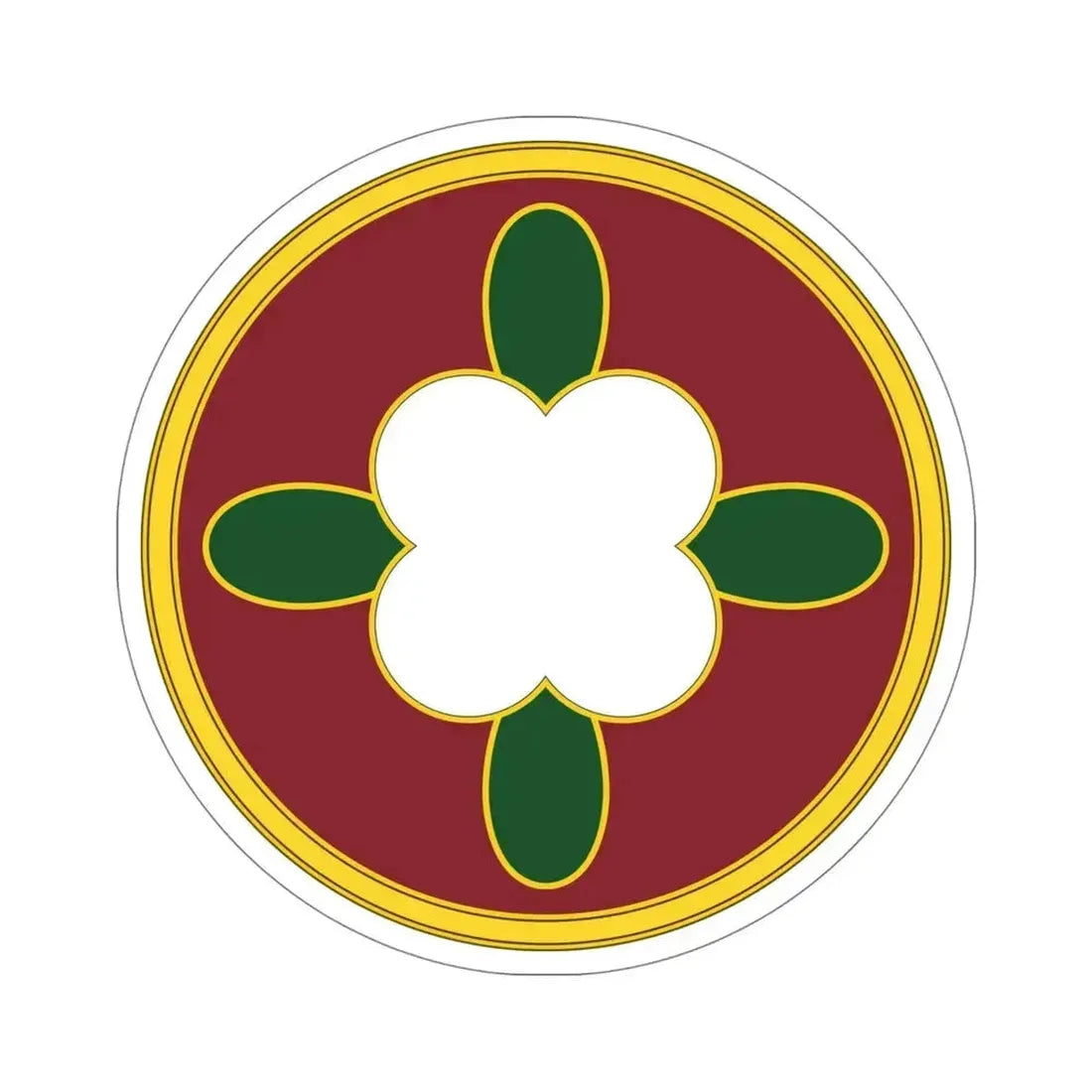 184 Sustainment Command 3 (U.S. Army) STICKER Vinyl Die-Cut Decal 5 Inch - The Sticker Space