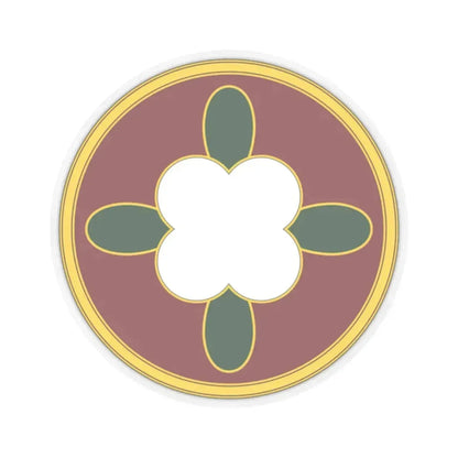 184 Sustainment Command 3 (U.S. Army) STICKER Vinyl Kiss-Cut Decal 2 Inch Transparent - The Sticker Space