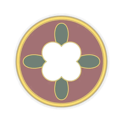 184 Sustainment Command 3 (U.S. Army) STICKER Vinyl Kiss-Cut Decal 3 Inch Transparent - The Sticker Space