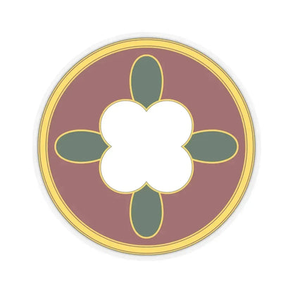 184 Sustainment Command 3 (U.S. Army) STICKER Vinyl Kiss-Cut Decal 4 Inch Transparent - The Sticker Space