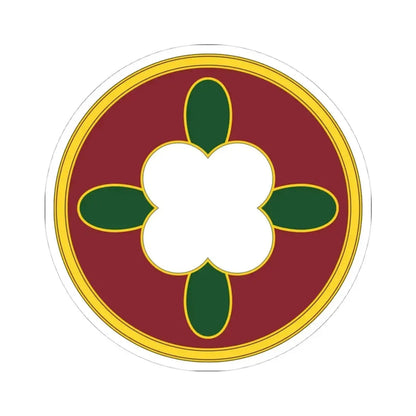 184 Sustainment Command 3 (U.S. Army) STICKER Vinyl Kiss-Cut Decal 4 Inch White - The Sticker Space