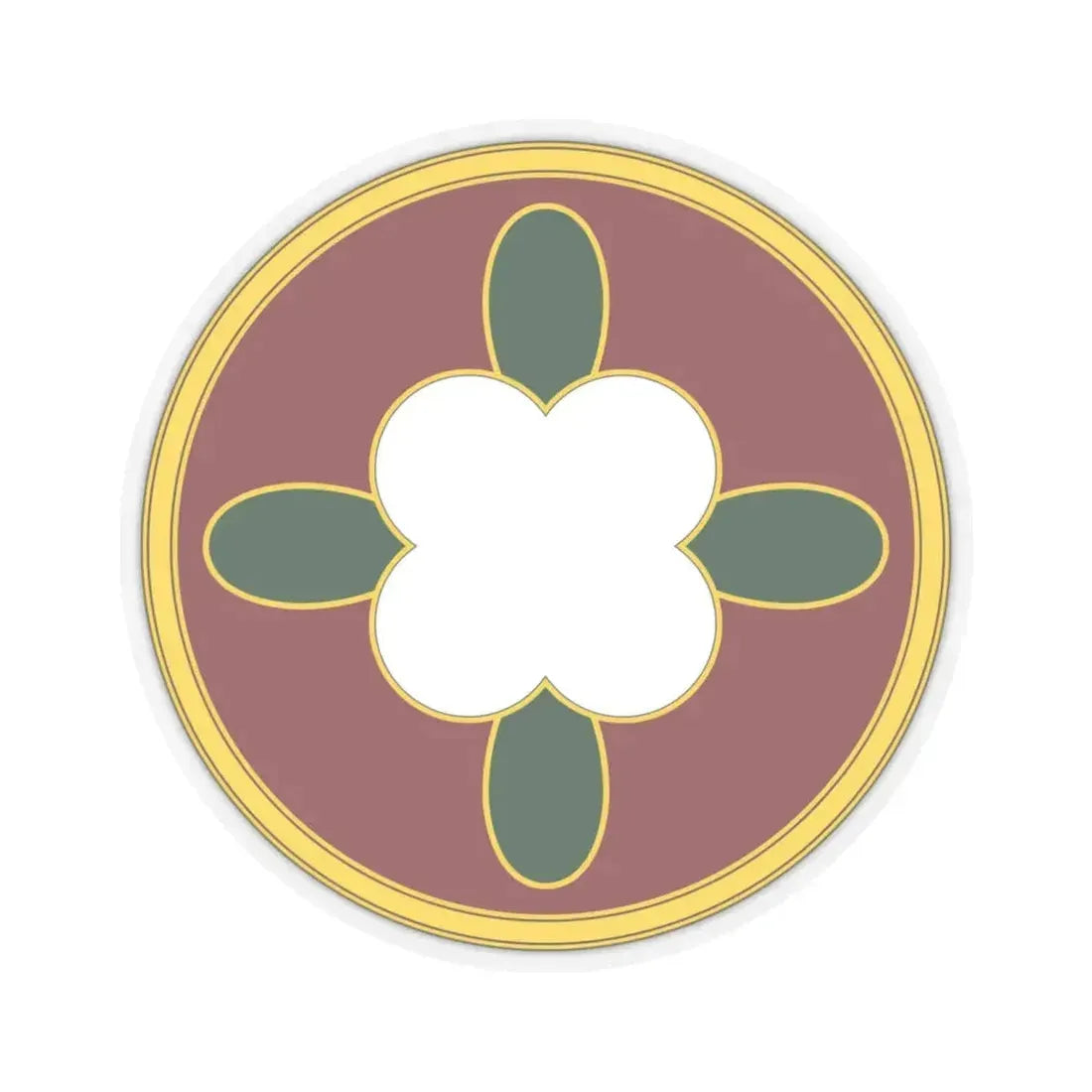 184 Sustainment Command 3 (U.S. Army) STICKER Vinyl Kiss-Cut Decal 6 Inch Transparent - The Sticker Space