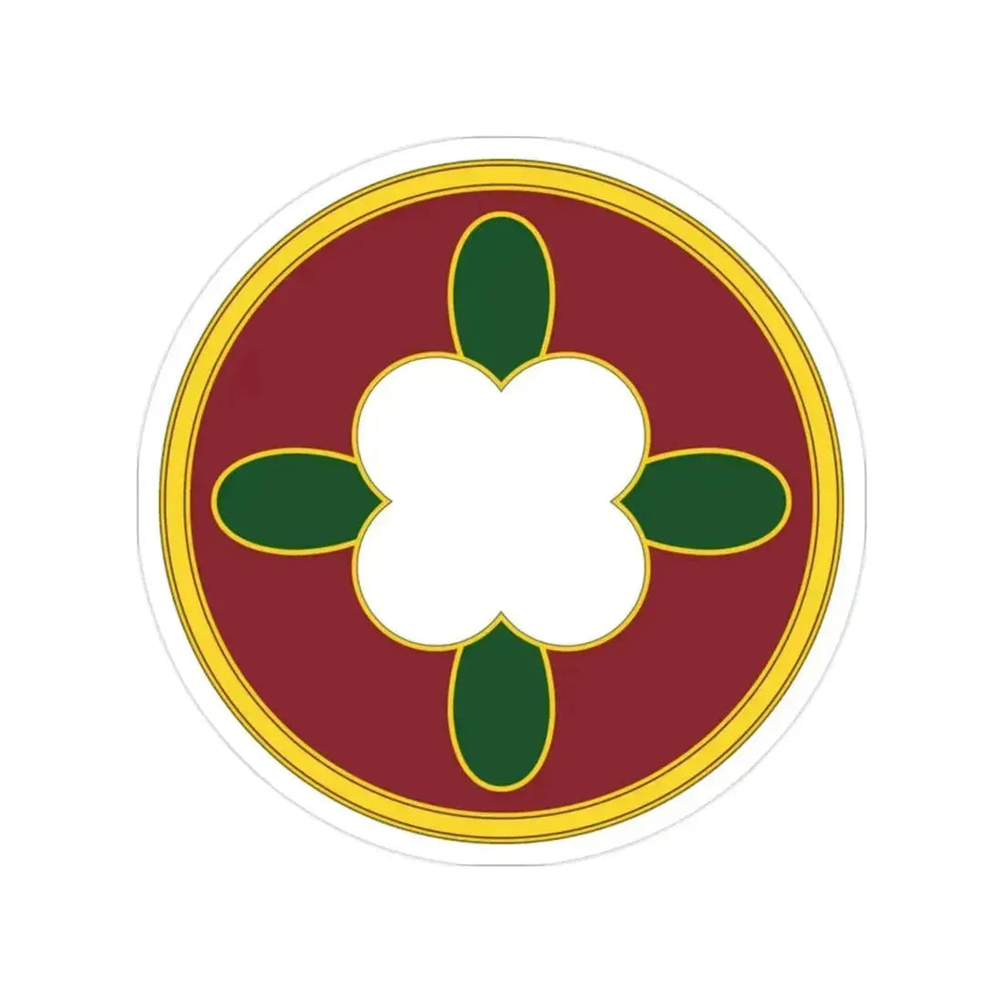 184 Sustainment Command 3 (U.S. Army) Transparent STICKER Die-Cut Vinyl Decal 2 Inch - The Sticker Space