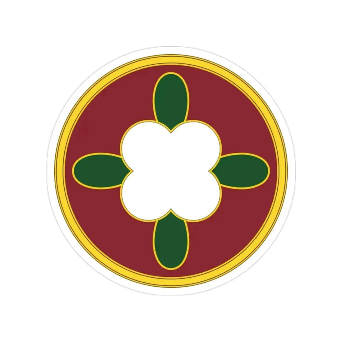 184 Sustainment Command 3 (U.S. Army) Transparent STICKER Die-Cut Vinyl Decal 2 Inch - The Sticker Space