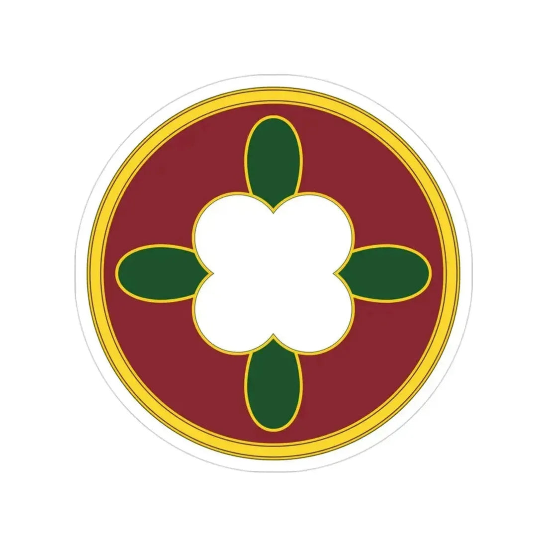 184 Sustainment Command 3 (U.S. Army) Transparent STICKER Die-Cut Vinyl Decal 3 Inch - The Sticker Space