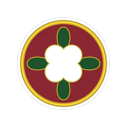 184 Sustainment Command 3 (U.S. Army) Transparent STICKER Die-Cut Vinyl Decal 3 Inch - The Sticker Space