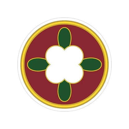 184 Sustainment Command 3 (U.S. Army) Transparent STICKER Die-Cut Vinyl Decal 4 Inch - The Sticker Space