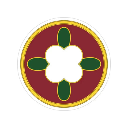 184 Sustainment Command 3 (U.S. Army) Transparent STICKER Die-Cut Vinyl Decal 4 Inch - The Sticker Space