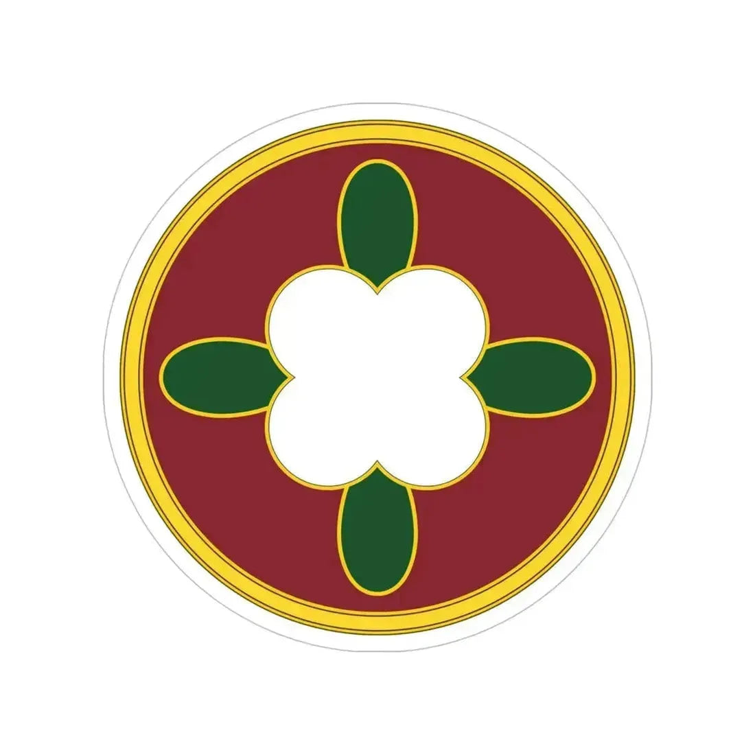 184 Sustainment Command 3 (U.S. Army) Transparent STICKER Die-Cut Vinyl Decal 5 Inch - The Sticker Space