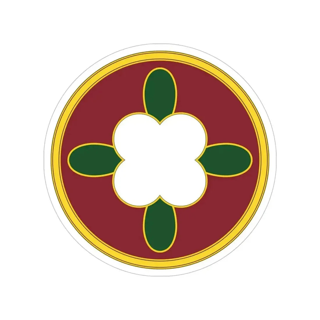 184 Sustainment Command 3 (U.S. Army) Transparent STICKER Die-Cut Vinyl Decal 6 Inch - The Sticker Space