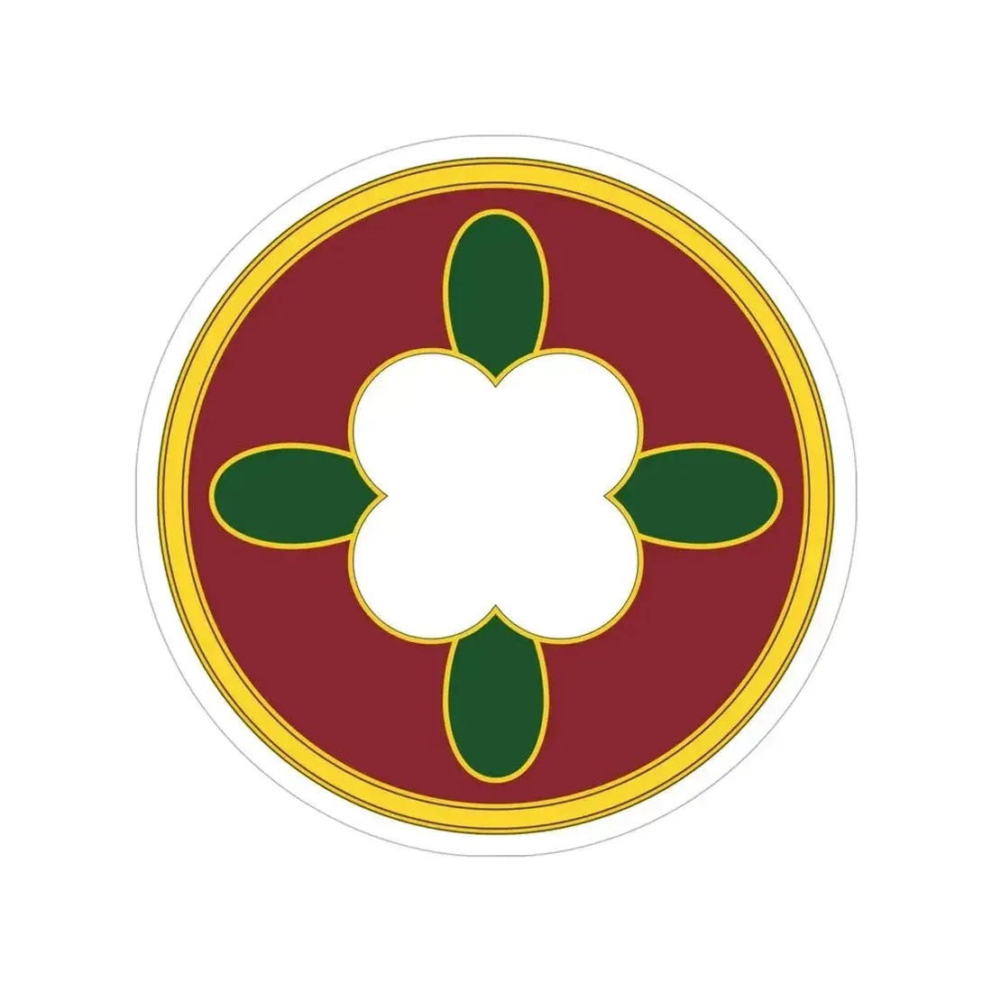 184 Sustainment Command 3 (U.S. Army) Transparent STICKER Die-Cut Vinyl Decal - The Sticker Space