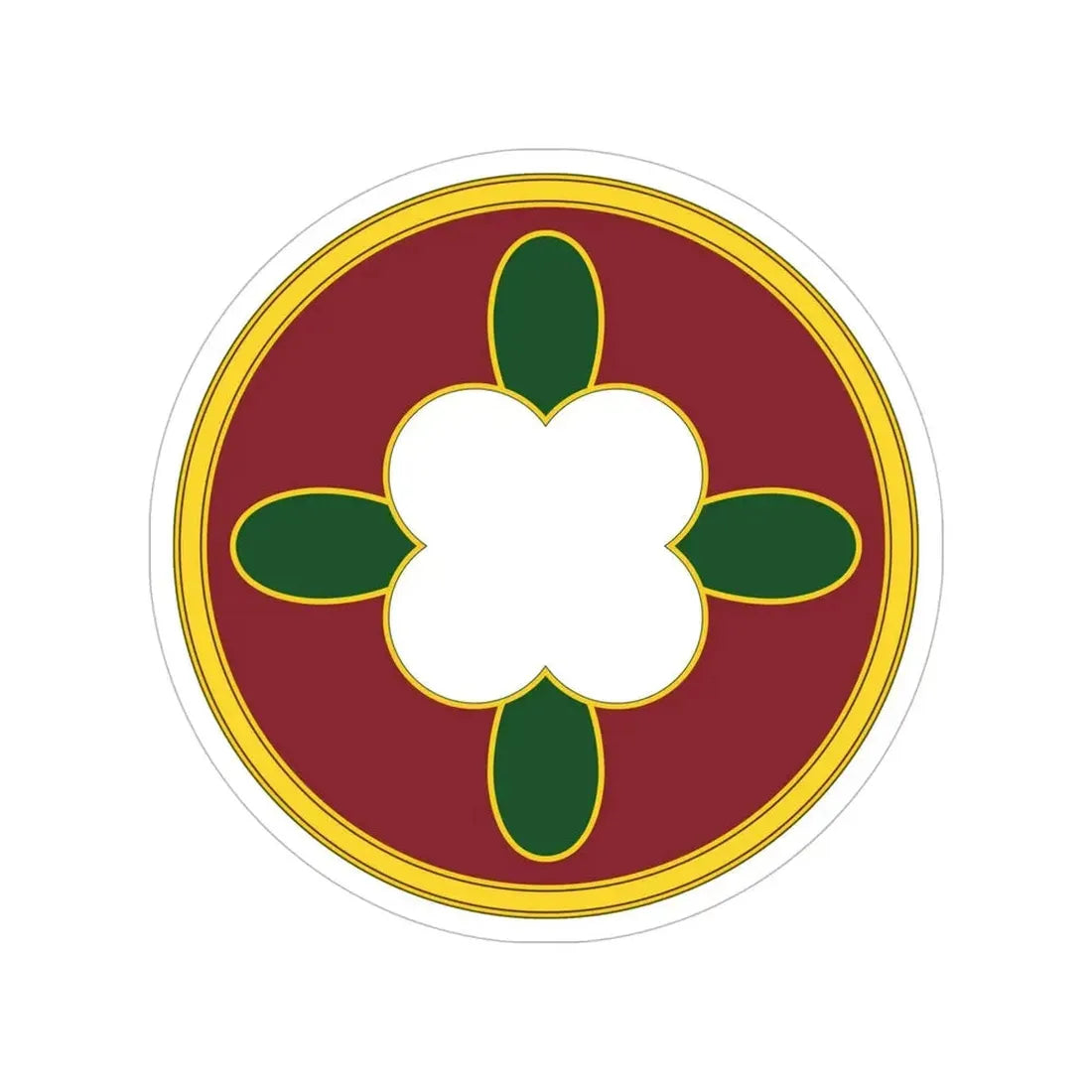 184 Sustainment Command 3 (U.S. Army) Transparent STICKER Die-Cut Vinyl Decal - The Sticker Space