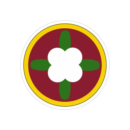 184 Sustainment Command (U.S. Army) REVERSE PRINT Transparent Die-Cut STICKER - The Sticker Space