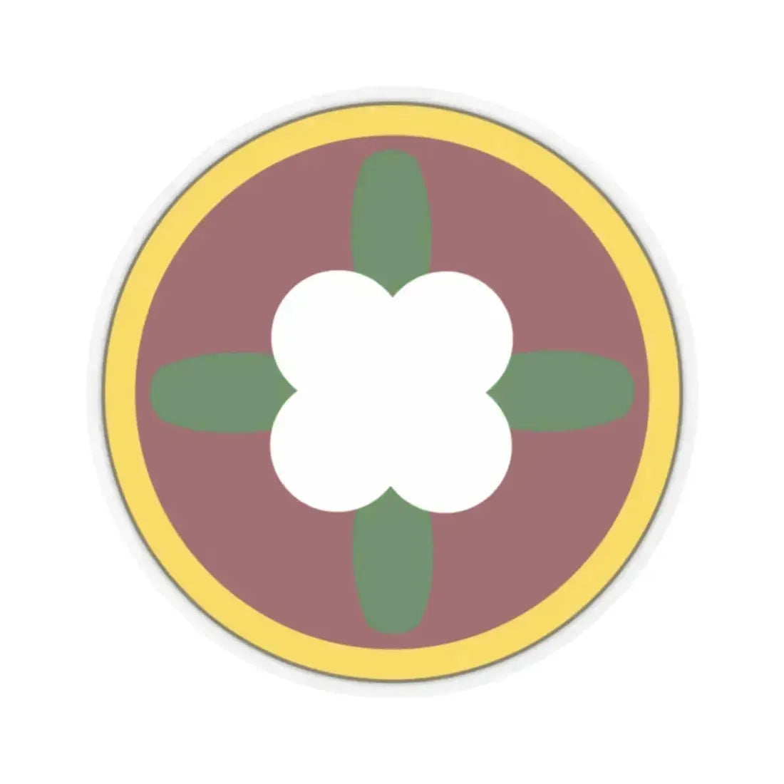 184 Sustainment Command (U.S. Army) STICKER Vinyl Kiss-Cut Decal 2 Inch Transparent - The Sticker Space