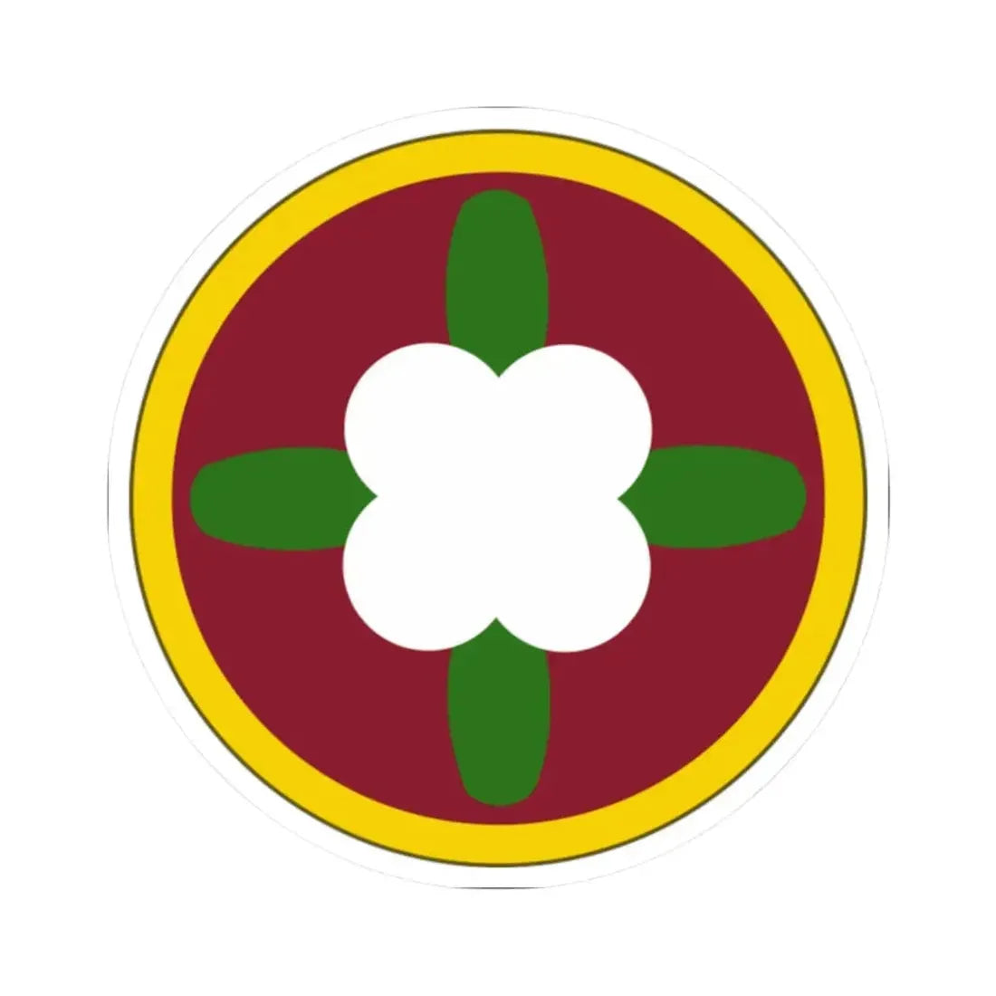 184 Sustainment Command (U.S. Army) STICKER Vinyl Kiss-Cut Decal 2 Inch White - The Sticker Space