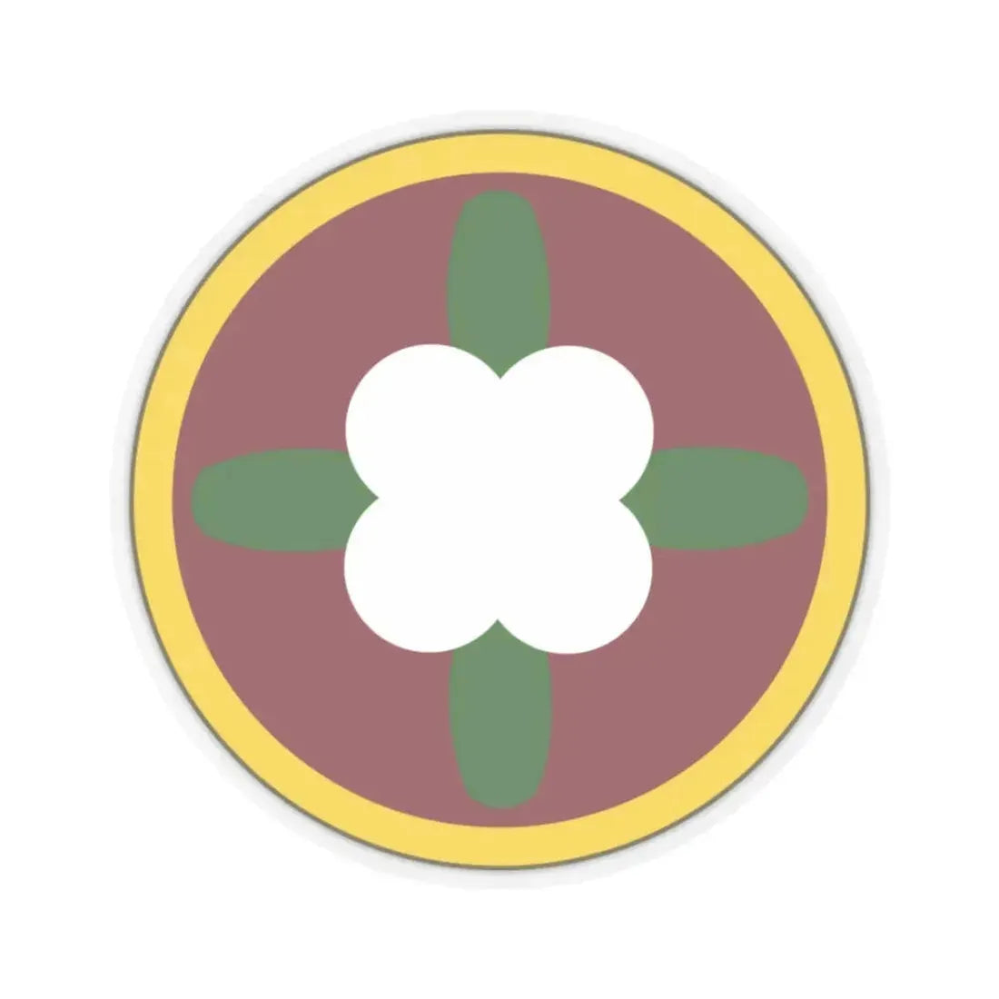 184 Sustainment Command (U.S. Army) STICKER Vinyl Kiss-Cut Decal 3 Inch Transparent - The Sticker Space