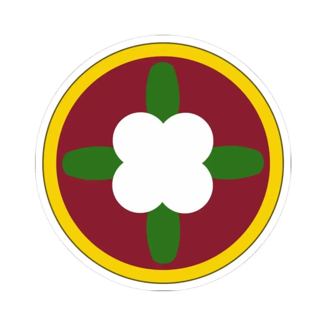 184 Sustainment Command (U.S. Army) STICKER Vinyl Kiss-Cut Decal 3 Inch White - The Sticker Space