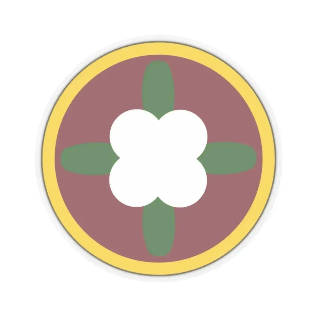 184 Sustainment Command (U.S. Army) STICKER Vinyl Kiss-Cut Decal 4 Inch Transparent - The Sticker Space