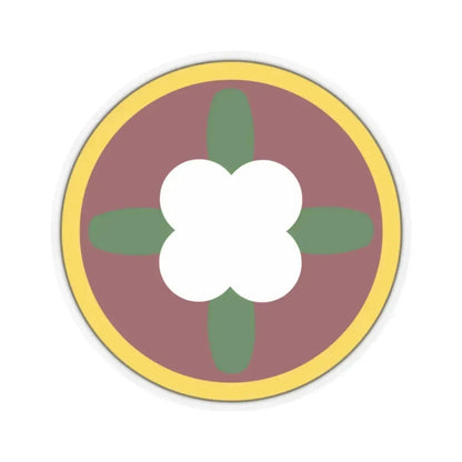 184 Sustainment Command (U.S. Army) STICKER Vinyl Kiss-Cut Decal 4 Inch Transparent - The Sticker Space