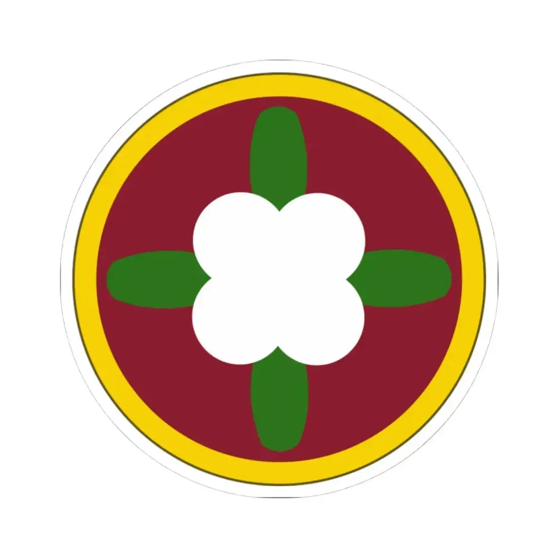 184 Sustainment Command (U.S. Army) STICKER Vinyl Kiss-Cut Decal 4 Inch White - The Sticker Space