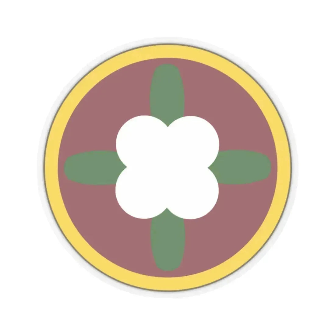 184 Sustainment Command (U.S. Army) STICKER Vinyl Kiss-Cut Decal 6 Inch Transparent - The Sticker Space