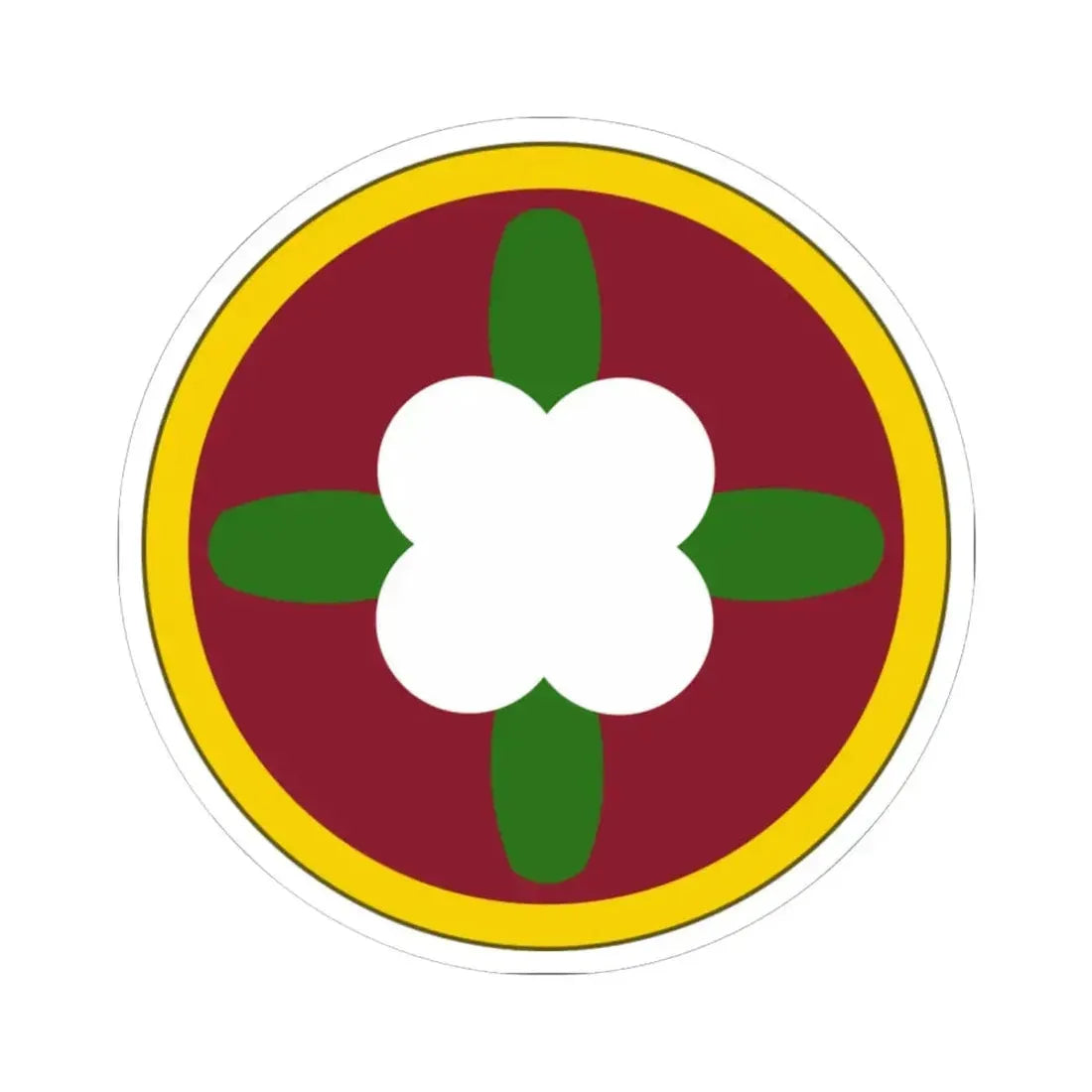 184 Sustainment Command (U.S. Army) STICKER Vinyl Kiss-Cut Decal 6 Inch White - The Sticker Space