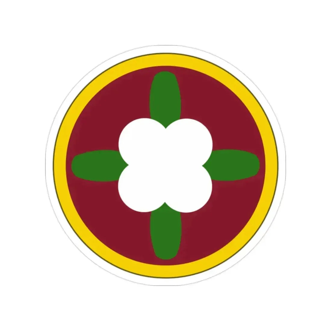 184 Sustainment Command (U.S. Army) Transparent STICKER Die-Cut Vinyl Decal 2 Inch - The Sticker Space