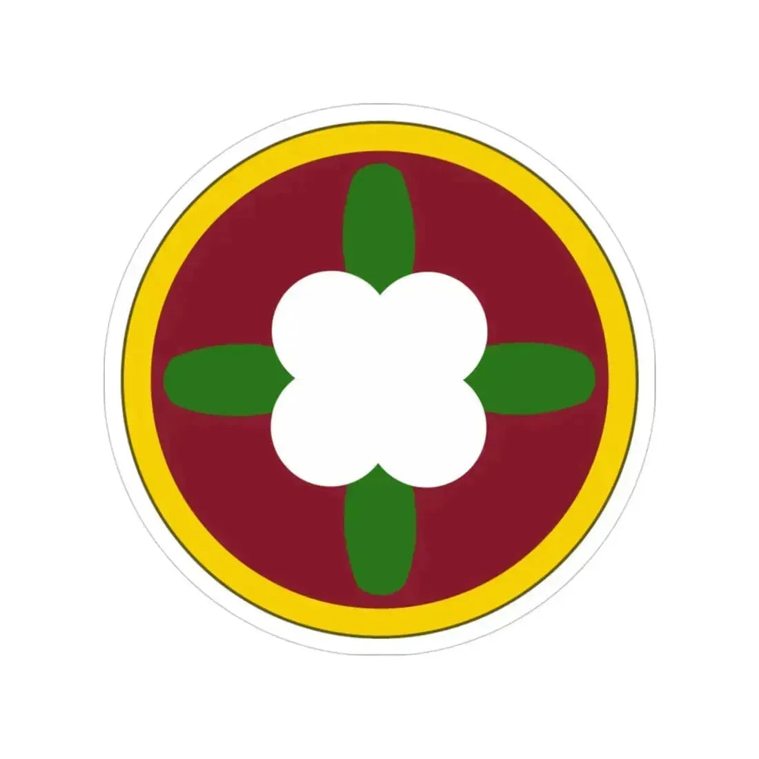 184 Sustainment Command (U.S. Army) Transparent STICKER Die-Cut Vinyl Decal 3 Inch - The Sticker Space