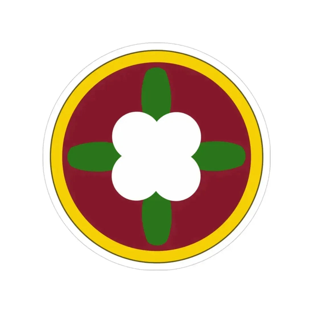 184 Sustainment Command (U.S. Army) Transparent STICKER Die-Cut Vinyl Decal 3 Inch - The Sticker Space