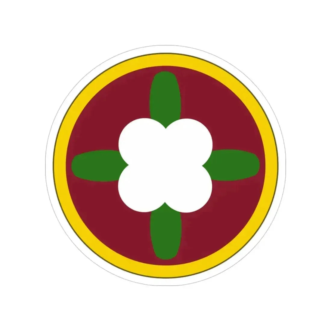 184 Sustainment Command (U.S. Army) Transparent STICKER Die-Cut Vinyl Decal 4 Inch - The Sticker Space