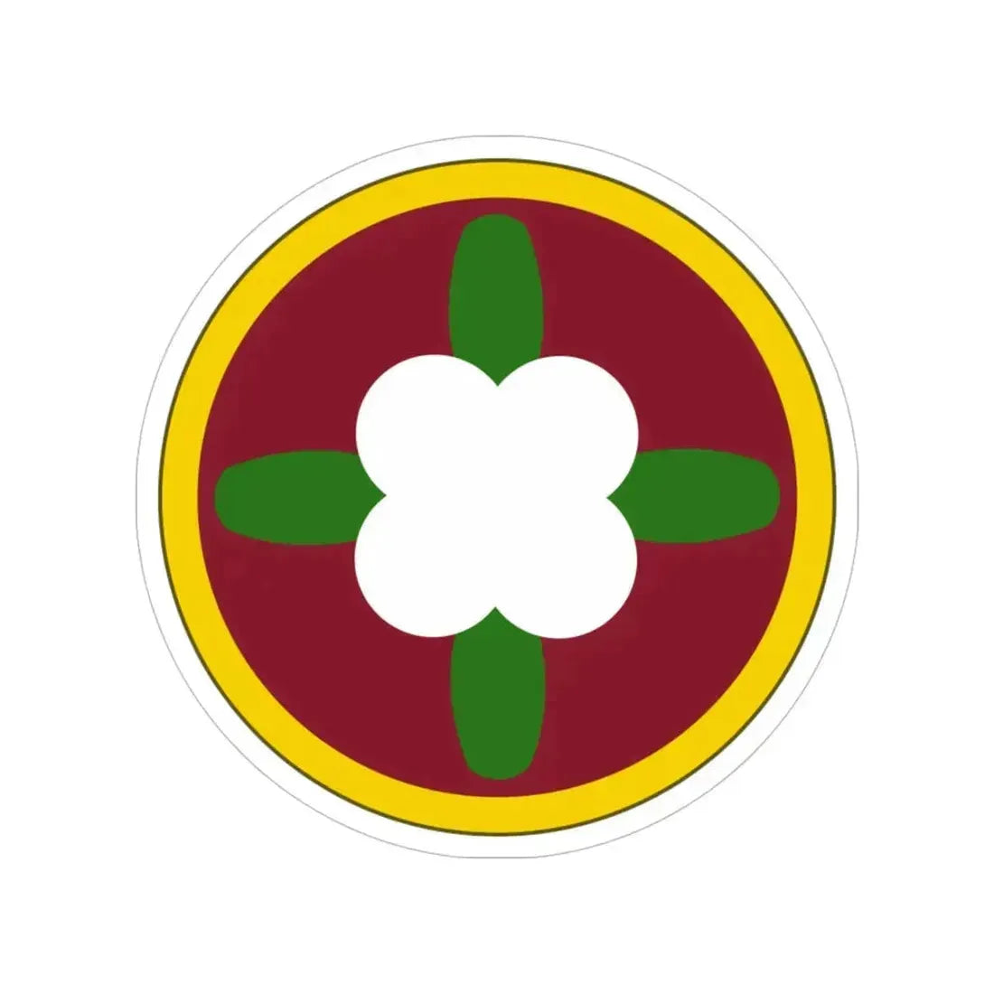 184 Sustainment Command (U.S. Army) Transparent STICKER Die-Cut Vinyl Decal 5 Inch - The Sticker Space