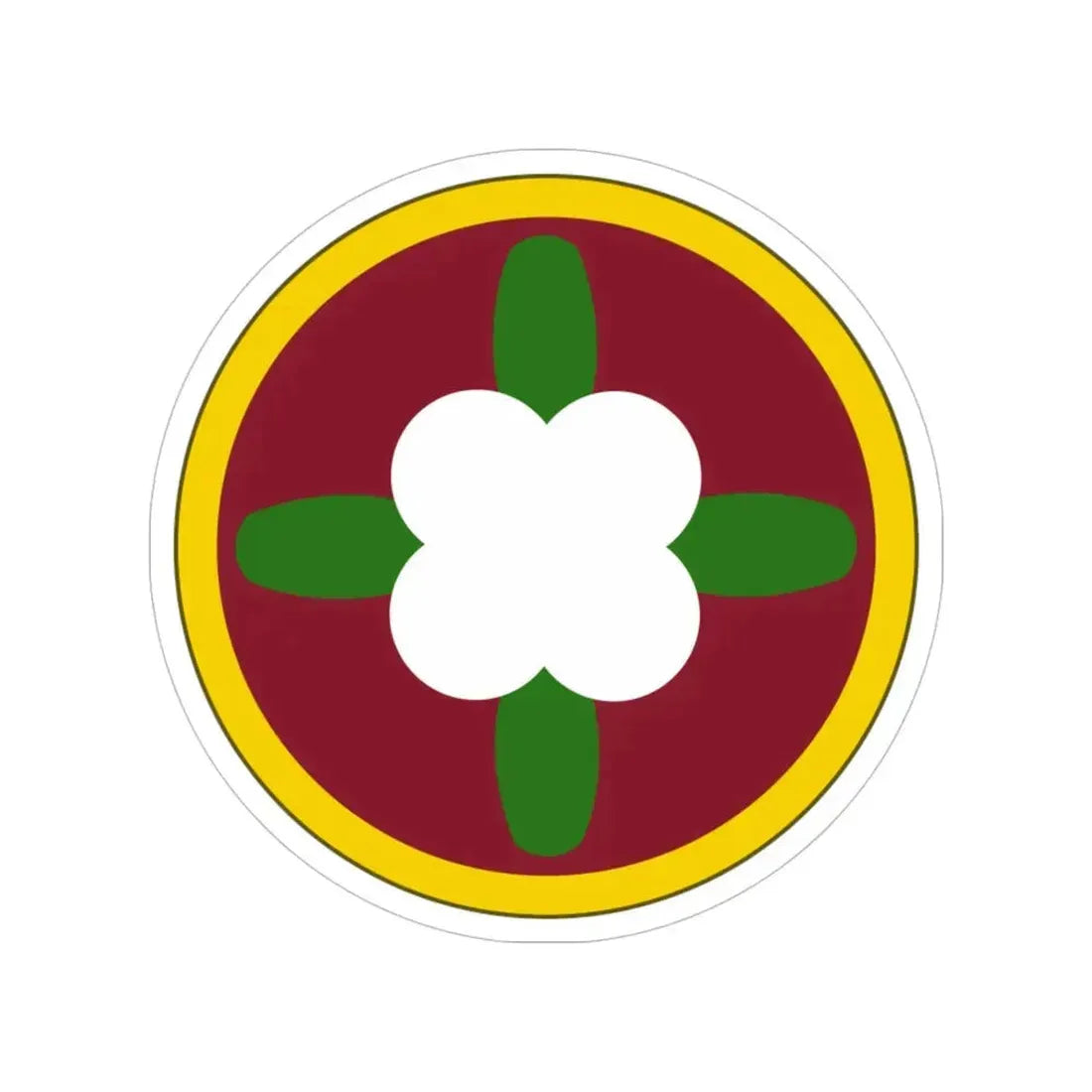 184 Sustainment Command (U.S. Army) Transparent STICKER Die-Cut Vinyl Decal 5 Inch - The Sticker Space