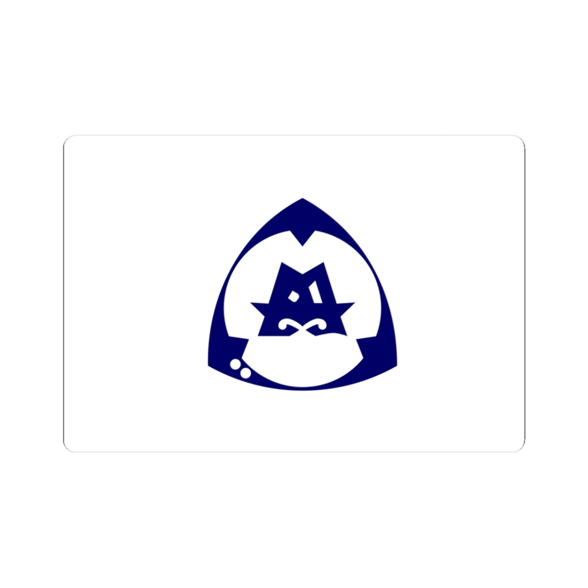 Flag of Shakotan Hokkaido (Japan) STICKER Vinyl Kiss-Cut Decal