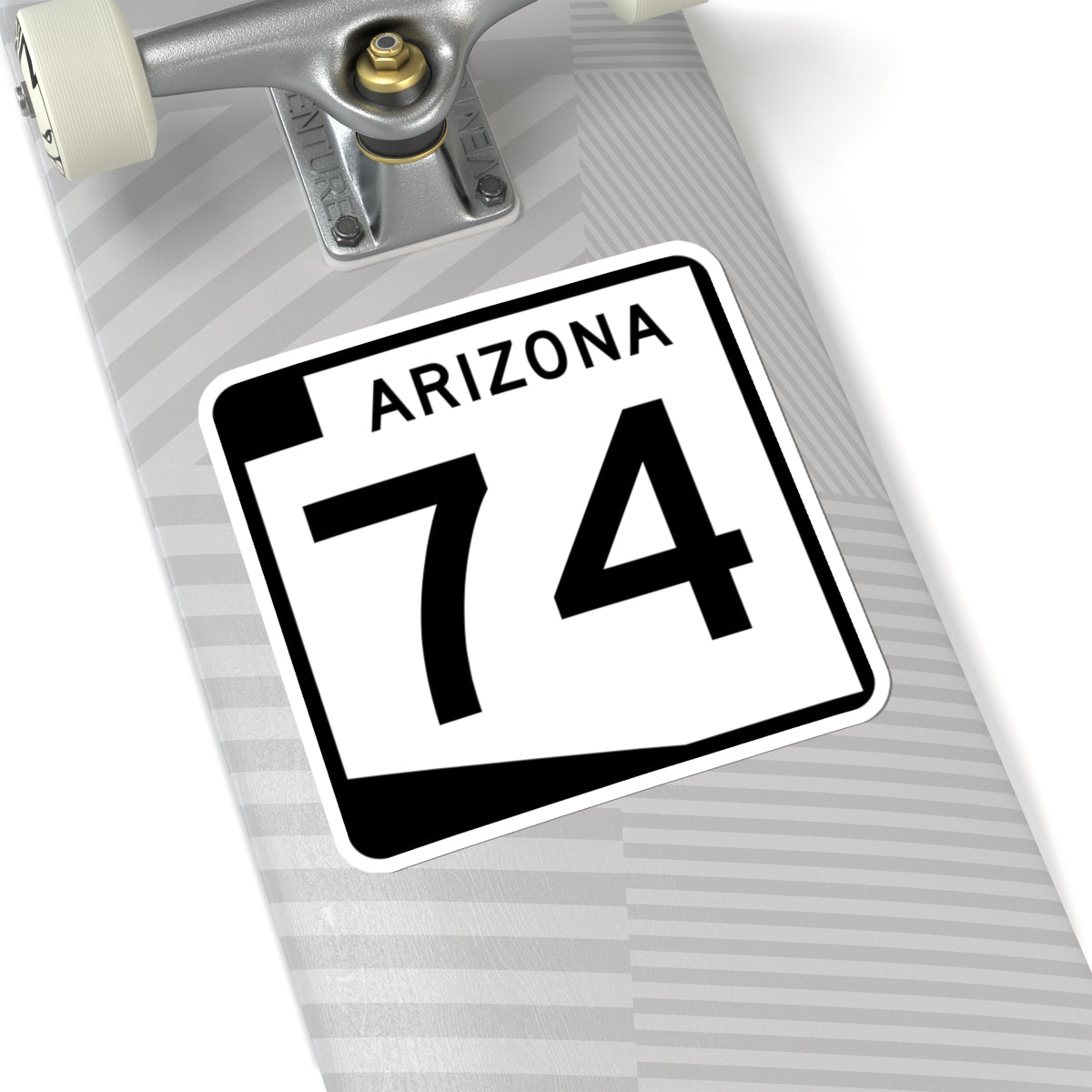 Arizona 74 (Arizona) (Road Sign) STICKER Vinyl Kiss-Cut Decal