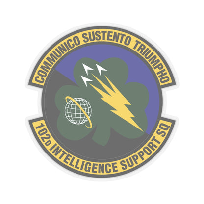 102d Intelligence Support Squadron (U.S. Air Force) STICKER Vinyl Kiss-Cut Decal