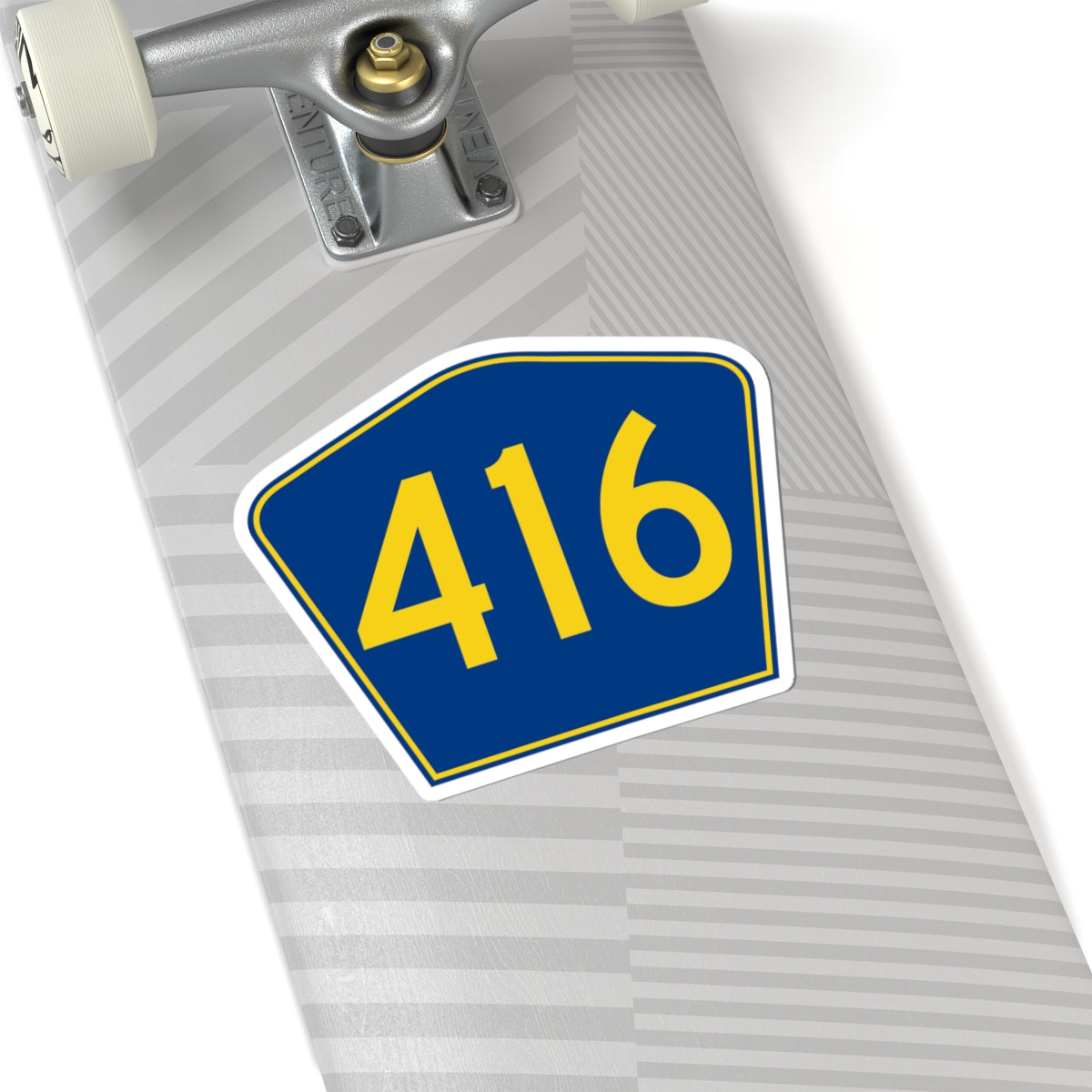 PR secondary 416 (Puerto Rico) (Road Sign) STICKER Vinyl Kiss-Cut Decal
