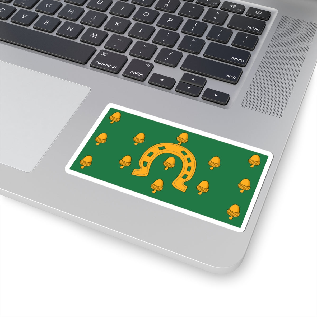 Flag of Rutland older colours (England) STICKER Vinyl Kiss-Cut Decal