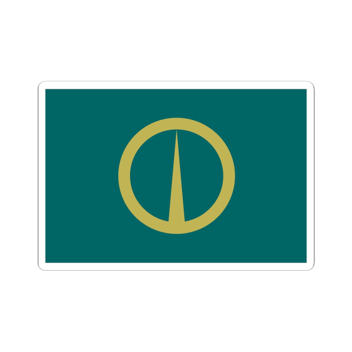 Flag of Noboribetsu Hokkaido (Japan) STICKER Vinyl Kiss-Cut Decal