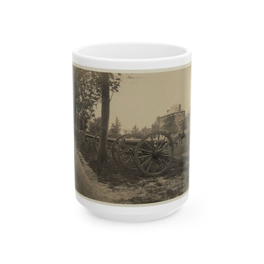 Batteries Of Field Pieces In Arsenal, Washington, D.C. (U.S. Civil War) White Coffee Mug