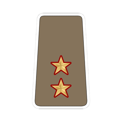 08. KLF 1LT (Kuwait) (Military Rank) STICKER Vinyl Kiss-Cut Decal