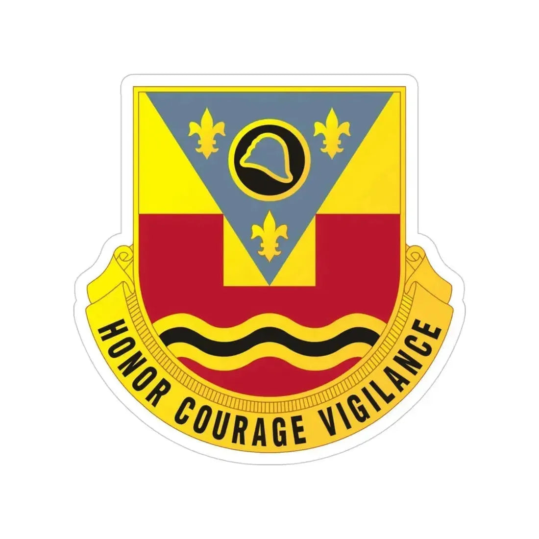 184th Artillery Regiment (U.S. Army) Transparent STICKER Die-Cut Vinyl Decal 4 Inch - The Sticker Space