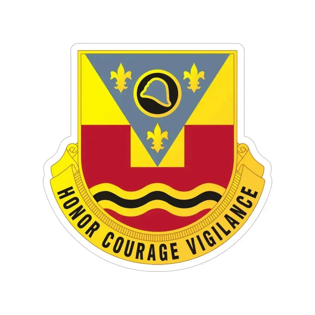 184th Artillery Regiment (U.S. Army) Transparent STICKER Die-Cut Vinyl Decal 6 Inch - The Sticker Space