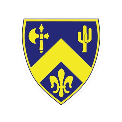 184th Infantry Regiment (U.S. Army) STICKER Vinyl Kiss-Cut Decal 2 Inch White - The Sticker Space