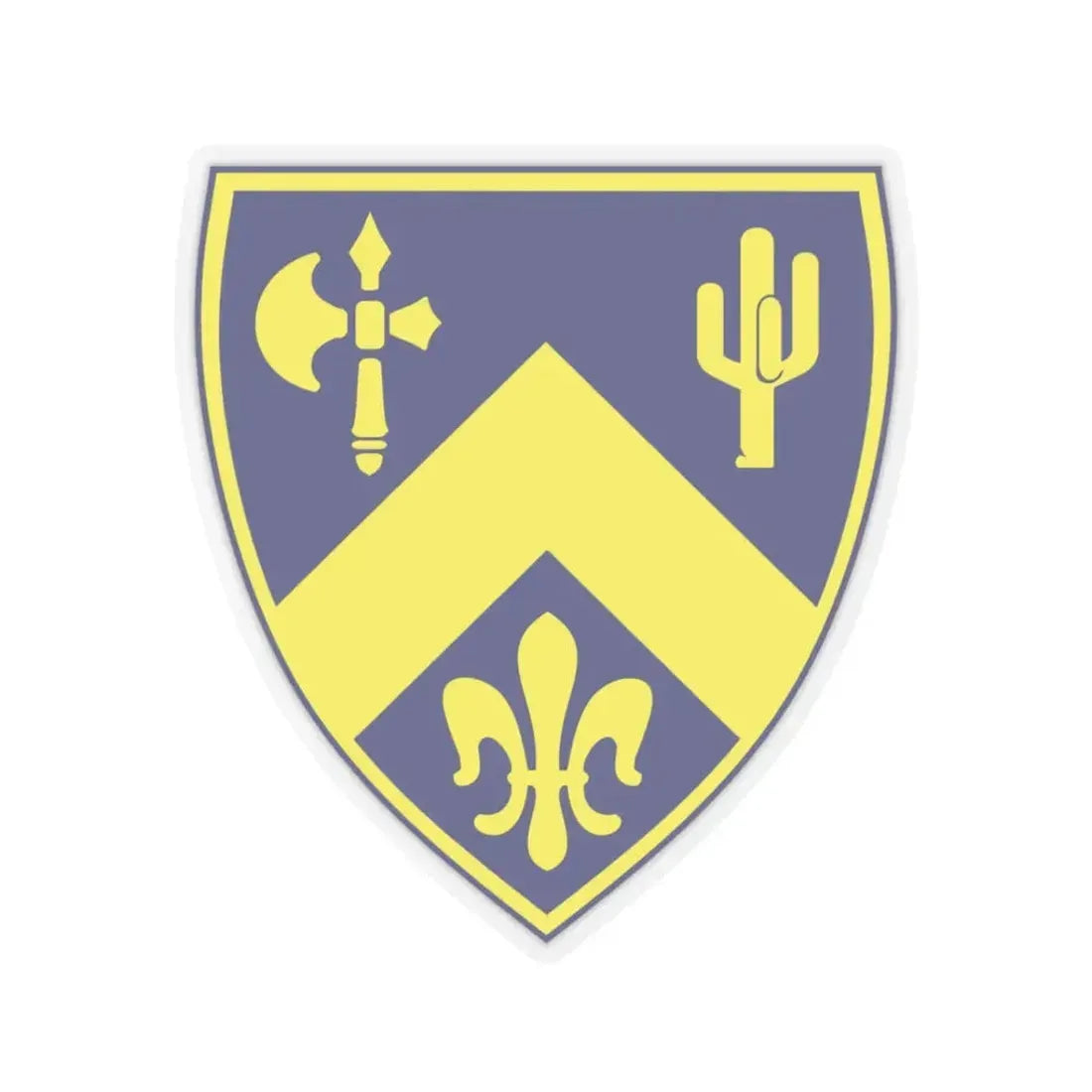 184th Infantry Regiment (U.S. Army) STICKER Vinyl Kiss-Cut Decal 3 Inch Transparent - The Sticker Space