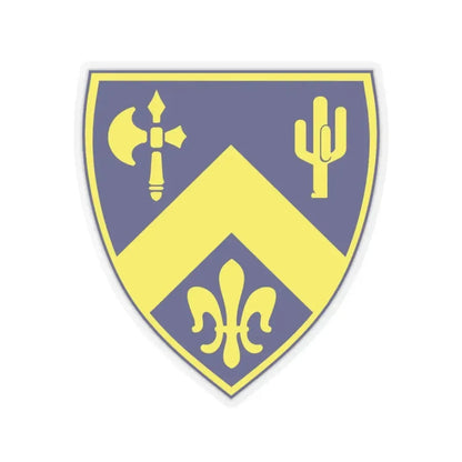 184th Infantry Regiment (U.S. Army) STICKER Vinyl Kiss-Cut Decal 3 Inch Transparent - The Sticker Space